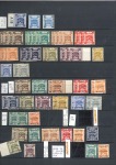 COLLECTIONS: 1918-1930, Mint neat collection incl.
