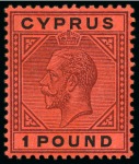 Stamp of Cyprus COLLECTIONS: 1880-1955, Mint neat collection incl.