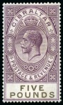 Stamp of Gibraltar COLLECTIONS: 1826-1966, Mint neat collection in DA