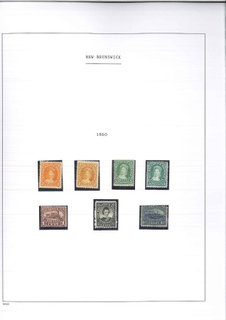 Stamp of Canada COLLECTIONS: 1857-1966, Mint neat collection in DA