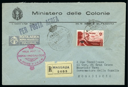 ITALIAN COLONIES

1934 25+2L SERVICIO DI STATO a