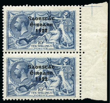 1922-23 Thom 10s with "accent reversed" variety in