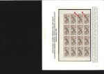Stamp of Ireland » 1927 Composite Dates Overprints (T69-T71) 1925 Composite Dates 2s6d mint top four rows of th