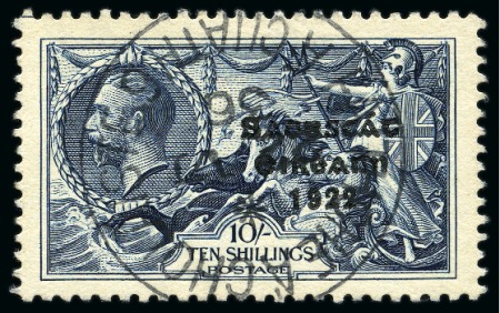 Stamp of Ireland » 1935 Re-Engraved Overprints (T75-T77) 1935 Re-Engraved 2s6d to 10s used selection incl. 