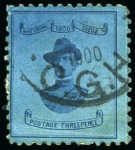 Stamp of South Africa » Mafeking COLLECTIONS: 1900 Used selection incl. COGH 1d on 