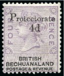 COLLECTIONS: 1885-1966, Mint collection written up
