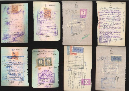 Stamp of Large Lots and Collections All World - Revenues: 1935-87 Mixed lots of more than seventy Passport