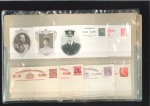 1913-1965 Postal Stationery: Collection of the UPU unused stationery incl. SPECIMENS