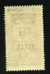 Stamp of Olympics » 1924 Paris » 1924 Olympic Issues of Other Countries SYRIA: 1924 Olympic "SYRIE" surcharge 1pi50 on 50c mint nh with DOUBLE INVERTED OVERPRINT