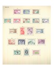 Stamp of British Empire General Collections and Lots 1861-1965 Old-time used and unused collection on 24