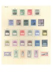 Stamp of Ascension 1922-1967 Old-time collection on seven large hand-drawn