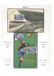 Stamp of Topics » Sport and Games » Football 1938 WORLD CUP: Collection written up in an album, with 1F75 proof, picture postcards, autographs, etc.