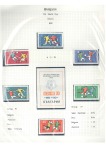 1970 WORLD CUP: Collection written up in 2 albums incl. autographs, stamps, covers, postcards, publicity, etc.