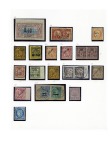 Stamp of Colonies françaises » Colonies Francaise Collections et Lots 1872-1906 Lot de meilleur timbressur feuille avec Guyane