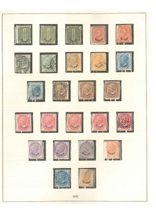 1874-1945, Attractive chiefly mint collection of Italian