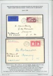 1938 (Jun 4) Second Season of Summer service by Aer Lingus to Isle of Man, collection incl. three first flight light covers