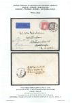 1929-31, Irish Acceptances on flight services to Australasia and incoming from Australasia incl. internal Australia flights, collection in an album