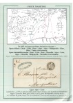 1830-1900, Poste maritime, très intéressante collection de 94 lettres sur 49 pages d'exposition