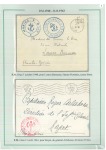 1939-1945, Très intéressante collection sur la Seconde Guerre Mondiale en Algérie avec 228 lettres sur pages d'exposition en 3 albums