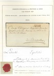 Stamp of Belgium » Belgique. Histoire Postale Ensemble de 50 lettres de Herve dont boîtes rurales,
