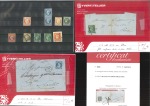 Stamp of France » Collections 1849-1870, Sélection de pièces dont Yv. 1b, 2b, 2c