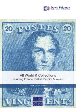 Stamp of Auction catalogues » 2019 Spring Auction Series 2019 - All World
