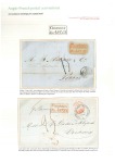 Stamp of France » Collections Anglo French postal conventions: 1844-63 lot de 12