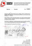 DEUTSCHLAND 1885: Unfrankiertes Kuvert von Konstanz