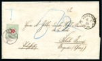 DEUTSCHLAND 1885: Unfrankiertes Kuvert von Konstanz