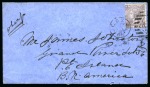 1868 (Apr 11) Envelope to PRINCE EDWARD ISLAND