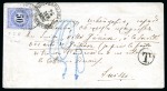 POLEN 1880: Unfrankiertes Kuvert von Warszawa nach