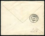 Stamp of South Africa » Transvaal 1901 Insufficiently franked double-weight cover with