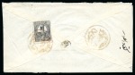 Two covers with RAFSANJAN native cancels