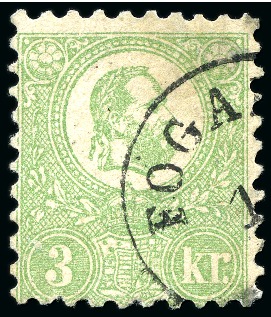 Stamp of Hungary 1871 Issue: Extensive and specialised collection housed