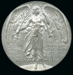 1908 London commemoration medal, 51mm, pewter