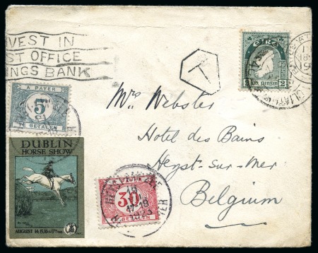 Stamp of Ireland » Collections 1817-1959, Collection of mostly circular markings on GB used in Ireland and Ireland proper