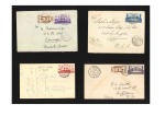 1936 15th Agricultural and Industrial Exhibition, three covers and a postcard