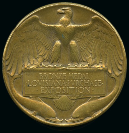 Stamp of Olympics » 1904 St. Louis 1904 St. Louis Universal Exposition bronze award medal