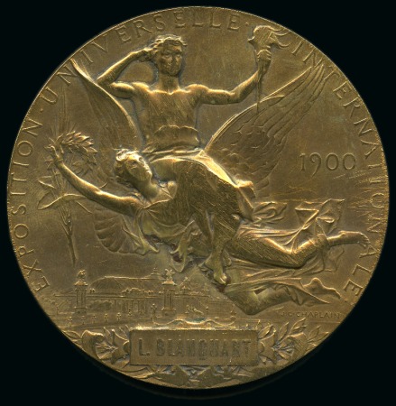 Stamp of Olympics » 1900 Paris 1900 Paris Exposition bonze medal awarded to L. Blanquart