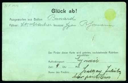 Stamp of Hungary 1911-47 AIRMAIL collection housed in three albums showing a nice selection of flights incl. balloons