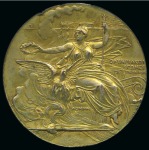 1896 Athens gilt participation medal