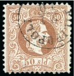 Stamp of Austria » Austrian Levant 1850-1910, CANCELLATIONS ON AUSTRIA AND AUSTRIAN LEVANT: Attractive accumulation of 100's of mostly Austria Used Abroad cancellations