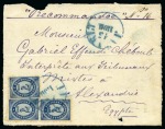 1870-1930, LEVANT: Attractive accumulation of more than 160 covers, cards or cover fronts