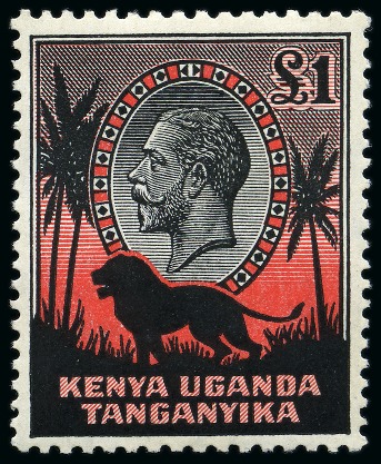Stamp of Kenya, Uganda and Tanganyika » Kenya, Uganda and Tanganyika 1935-37 1c to £1 mint og set of 14 and 1935 Silver Jubilee mint set