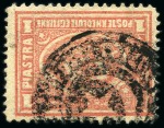 1867-1960, CANCELLATIONS: Attractive accumulation of 100's of Egypt Used Abroad cancels on classic issues from 1867 to the 1950s