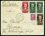 1936-38, Attractive selection of 28 airmail items,