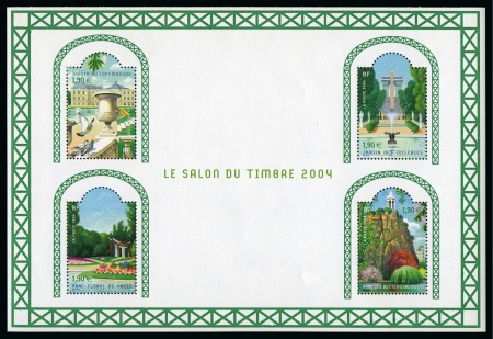 2004, bloc le salon du timbre 2004 