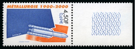 2000, timbre sur la métallurgie n° 3366