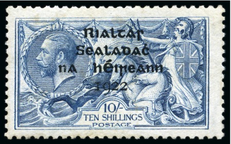 Stamp of Ireland » 1922-23 Thom Three-Line Overprints (T47-T61) 1922-23 Thom mint set of 3, all with expertisation marks of Hamilton