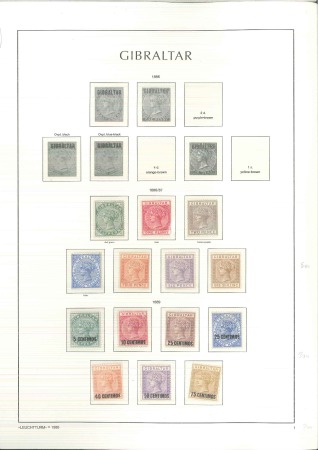 1886-2015 Mint collection on Leuchtturm leaves with high degree of completion including 1925 £5
